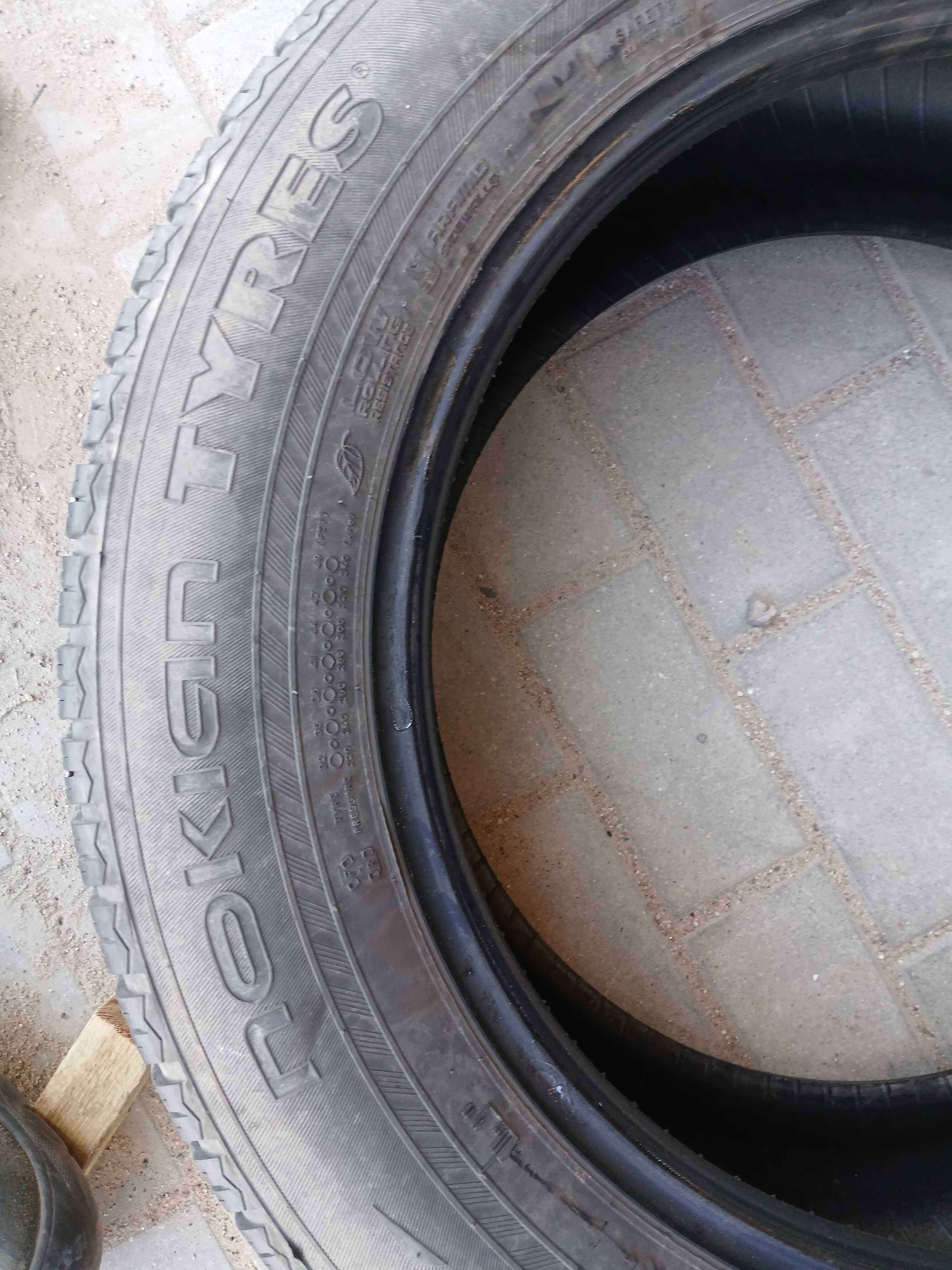 2x używane opony zimowe 235/60 R18 Nokian 2021r - Montaż Gwranacja