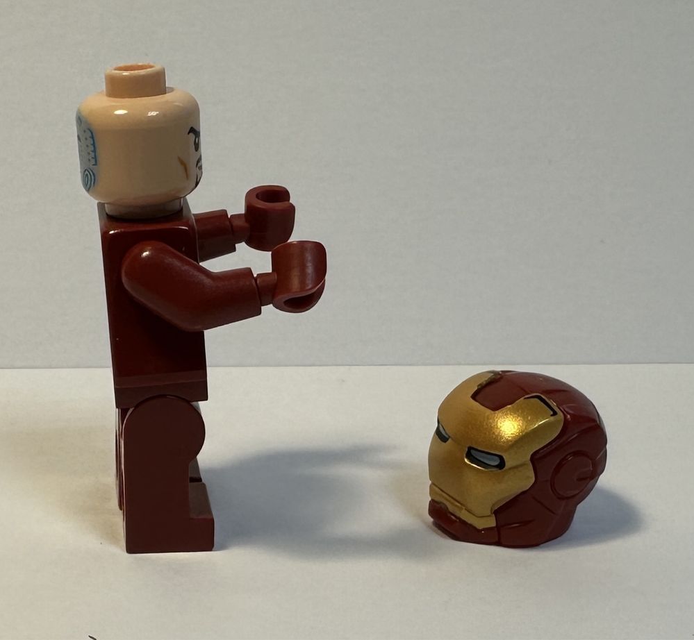 LEGO Super Heroes  Avengers sh496 Iron Man Mark 50 Armor 76125, 76108