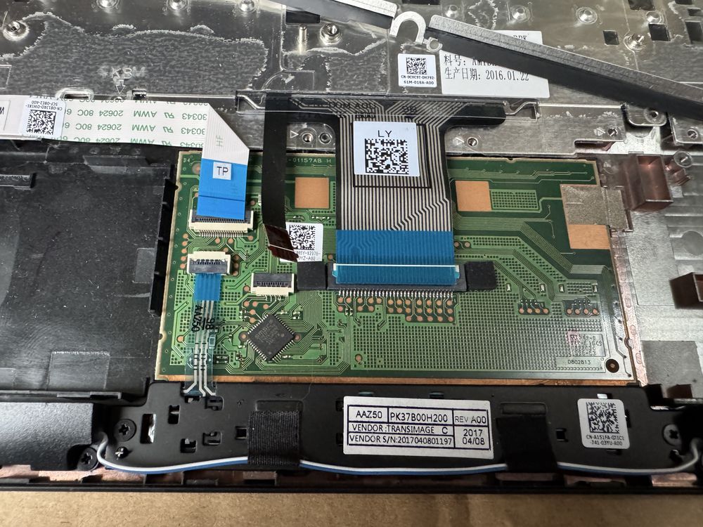 Dell latitude e7270 obudowa palmrest kadłubek