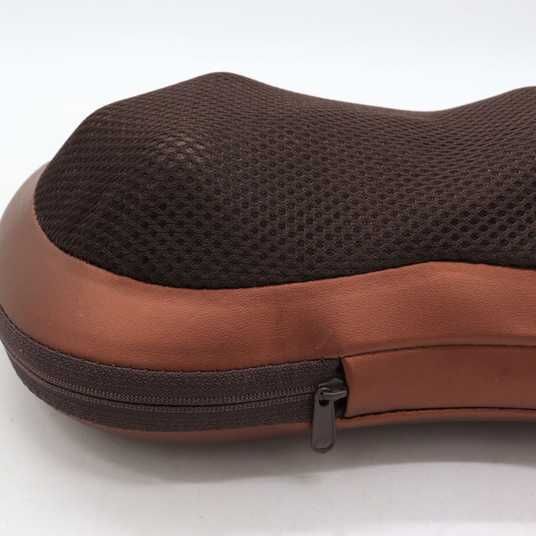 Массажна подушка 8 роликів для шиї та спини з інфрачервоним прогрівом