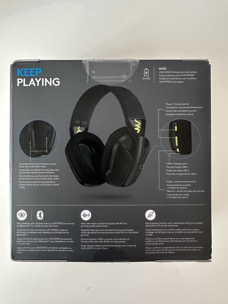 ОРИГІНАЛЬНІ навушники Logitech G435