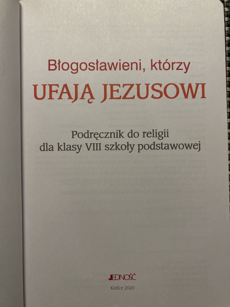 Błogosławieni, którzy ufają Jezusowi.