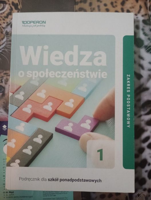 Wiedza o społeczeństwie 1 podręcznik Operon zakres podstawowy