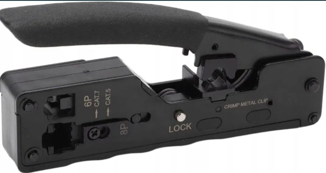 Zaciskarka do wtykow przelotowych RJ45 8P8C