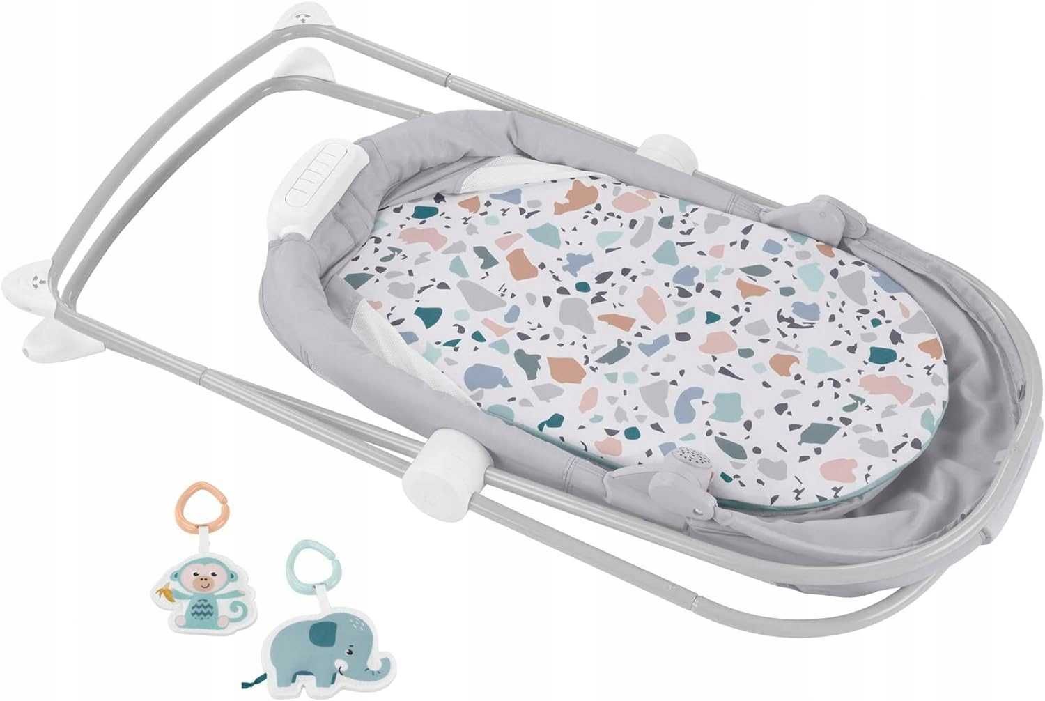 Łóżeczko dziecięce, składane Fisher Price Soothing View, 57 x 89 cm