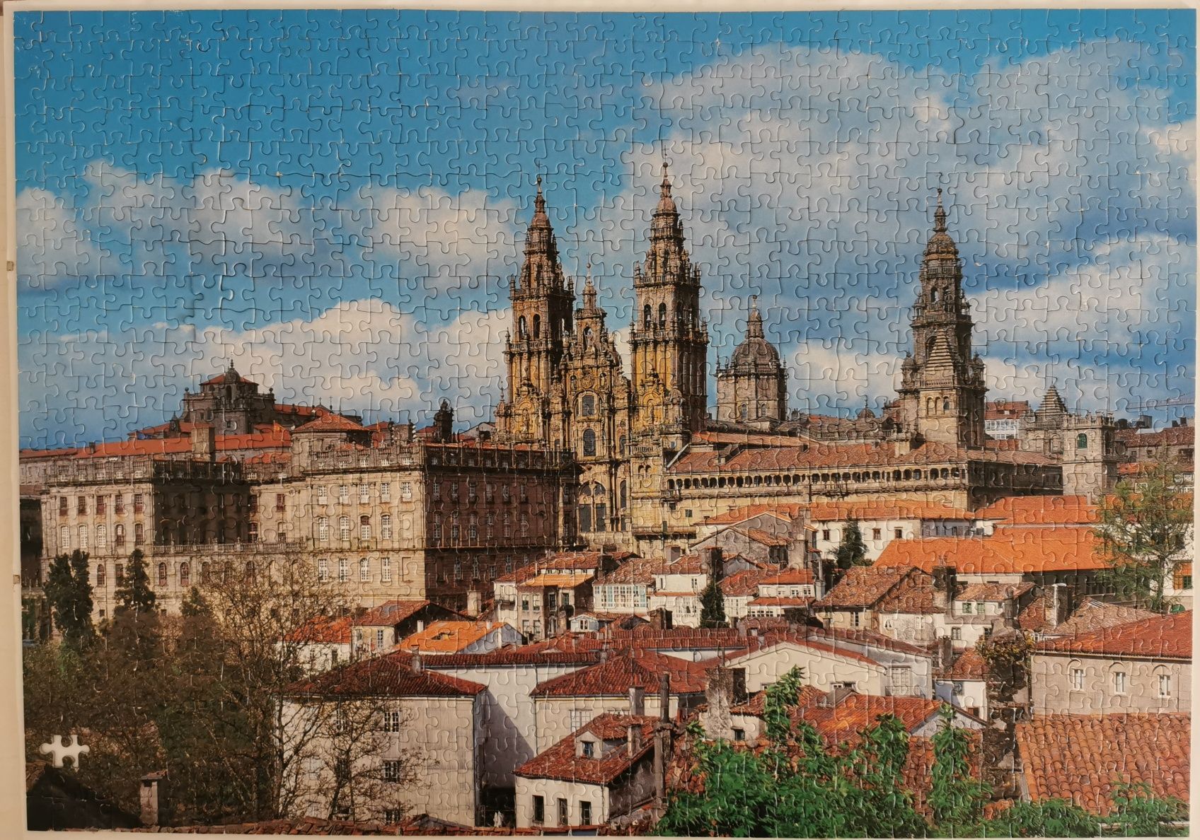 Puzzle Santiago de Compostela - Educa - Anos 80