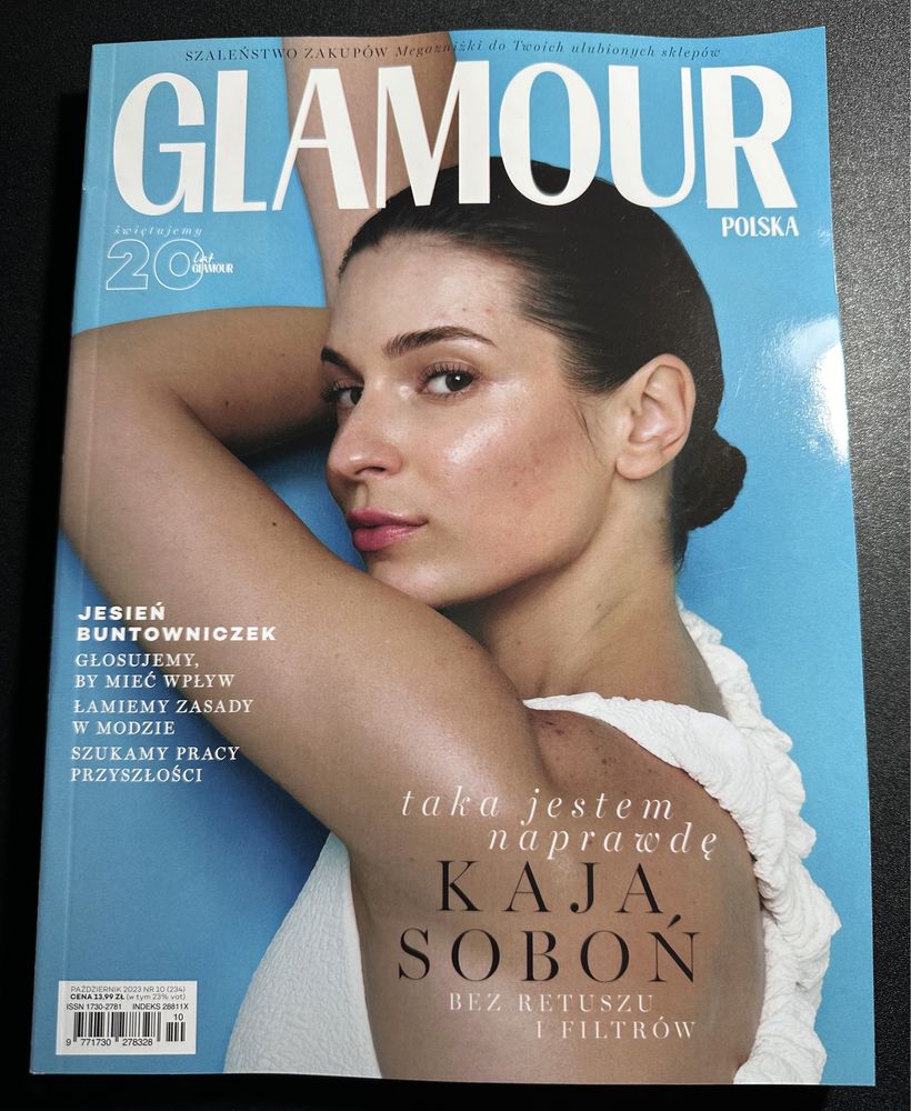 Magazyn czasopismo Glamour Polska październik 10/2023
