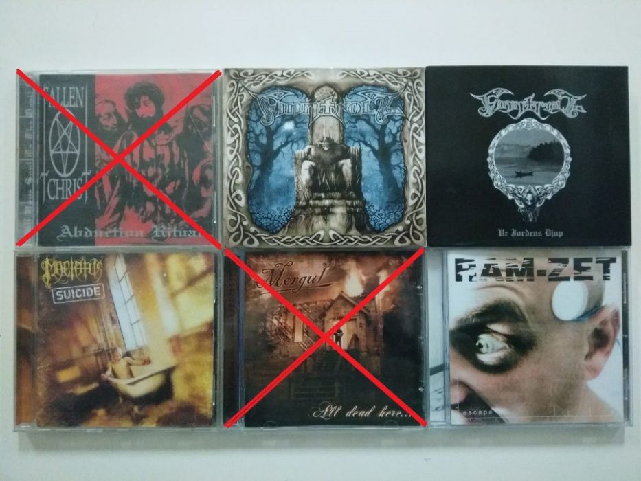 Cds de Black Metal (e suas variantes) Vários preços!!