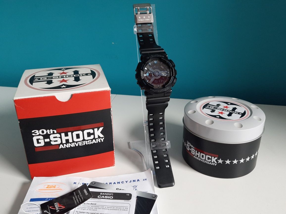 Zegarek Casio G-Shock GA-113B-1AE Limitka na 30-lecie