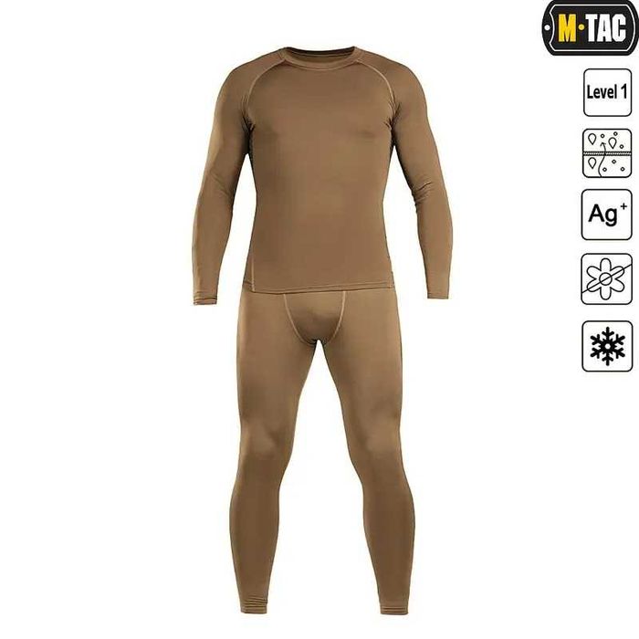 Комплект тактична термобілизна M-Tac ThermoLine Койот ‼️ Є РОЗМІРИ ‼️