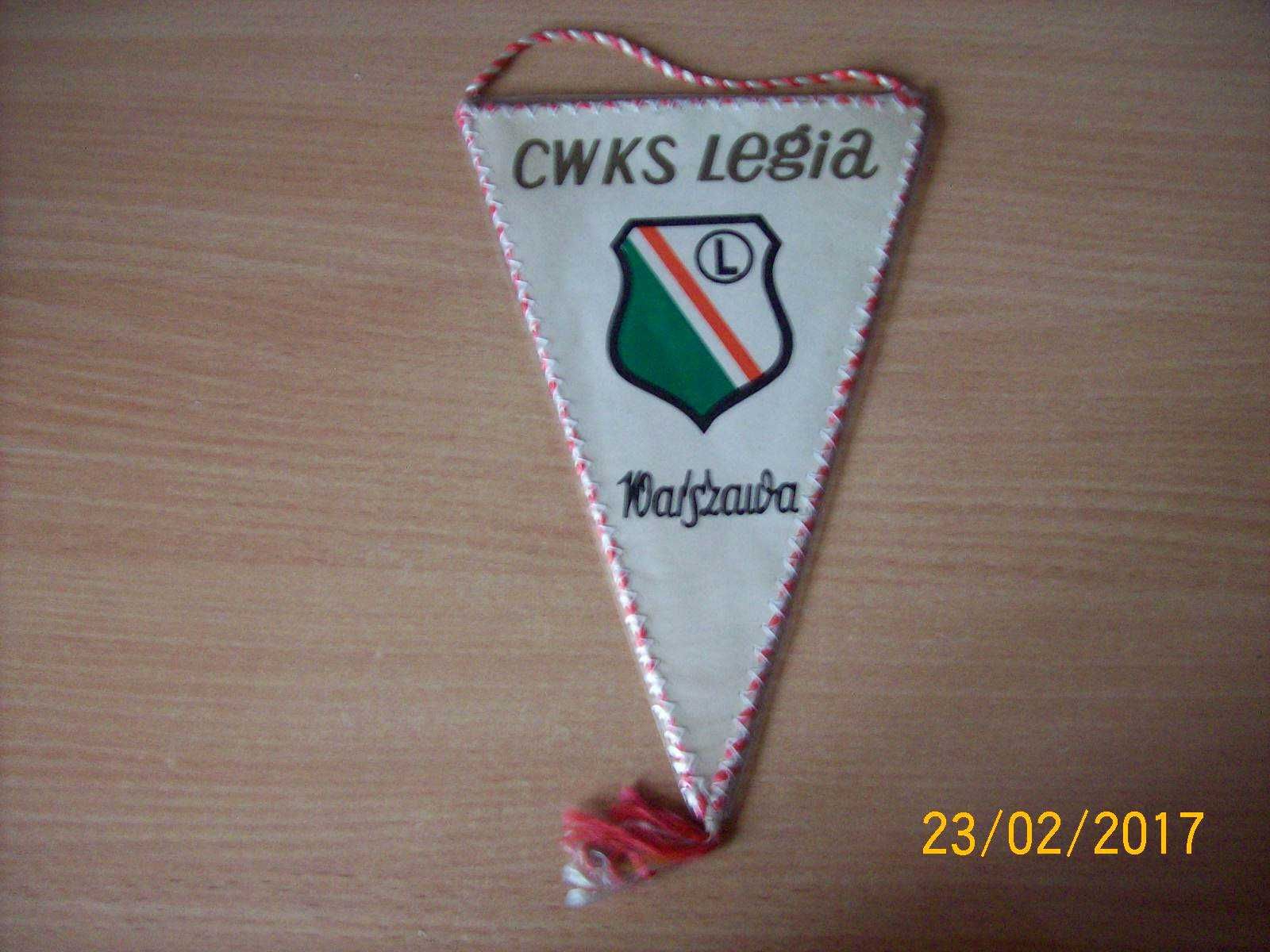 Proporczyk CWSK Legia z 1976 roku