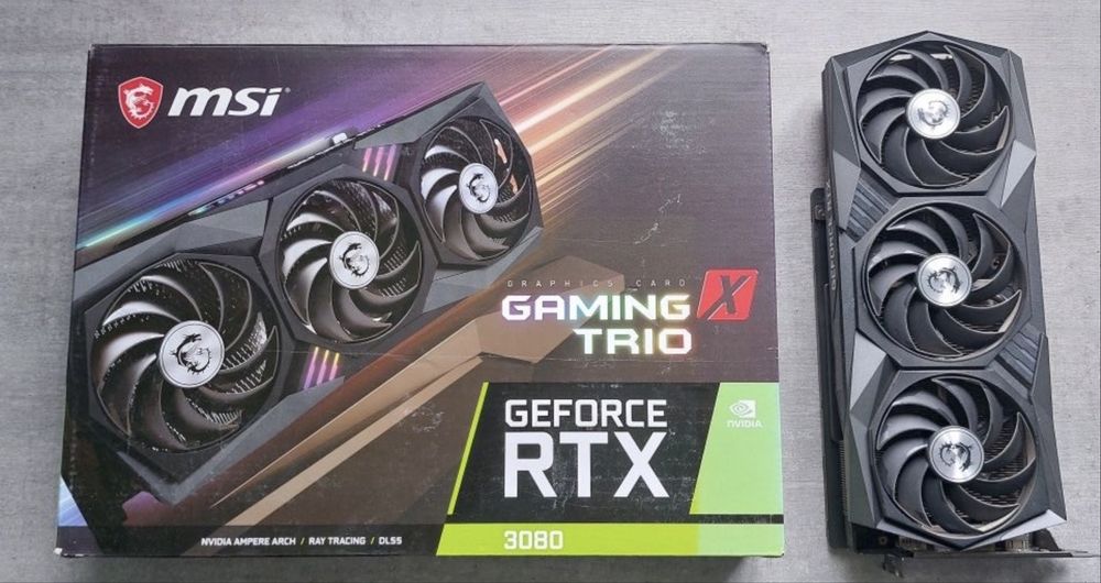 Відеокарта GeForce Msi rtx 3080