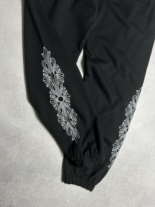 Штани Chrome Hearts Floral Cross Sweatpants Size Large