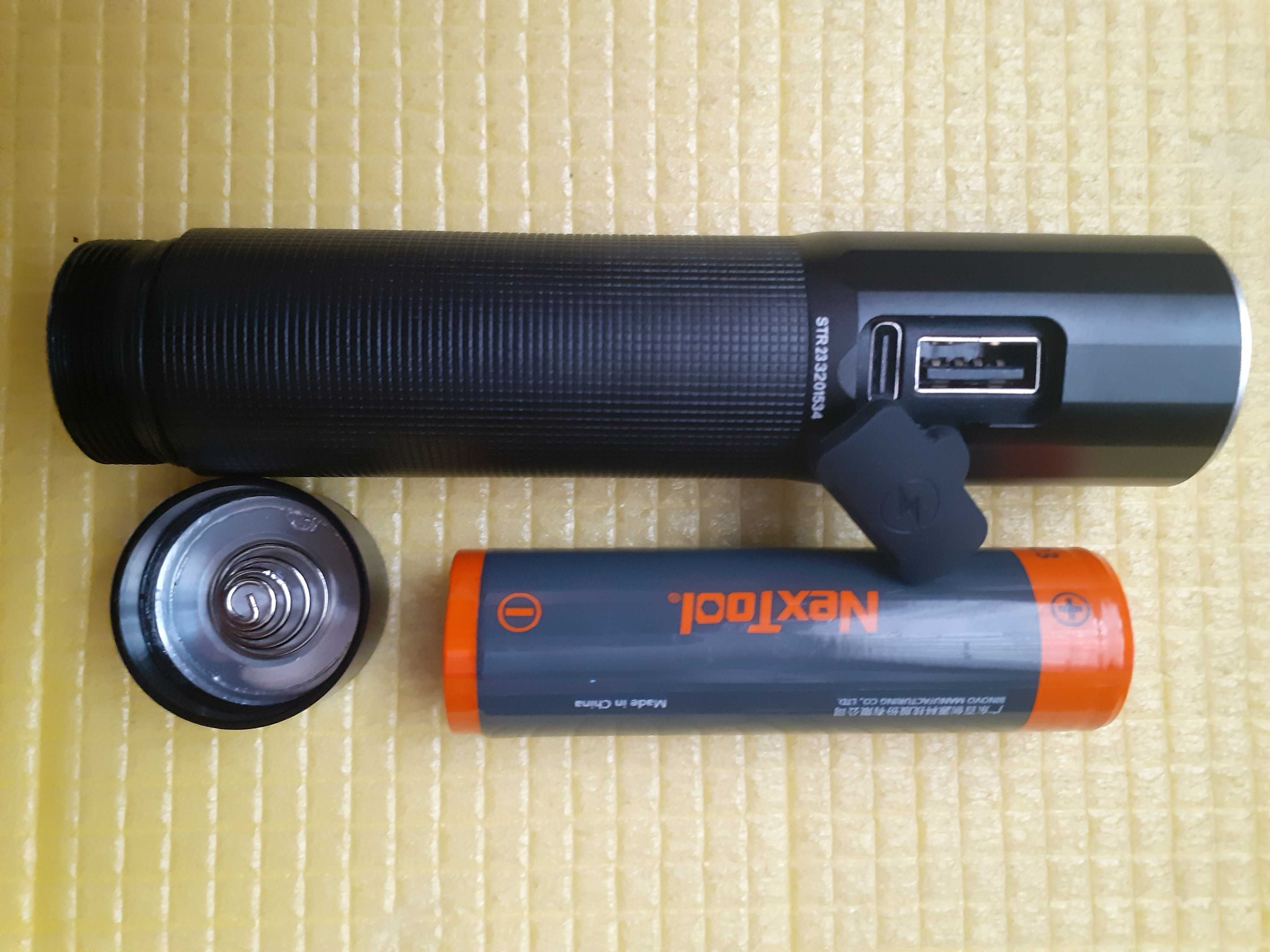 Фонарь-павербанк Xiaomi NexTool NE20069 (2 в 1), 1200 lm, 100 часов