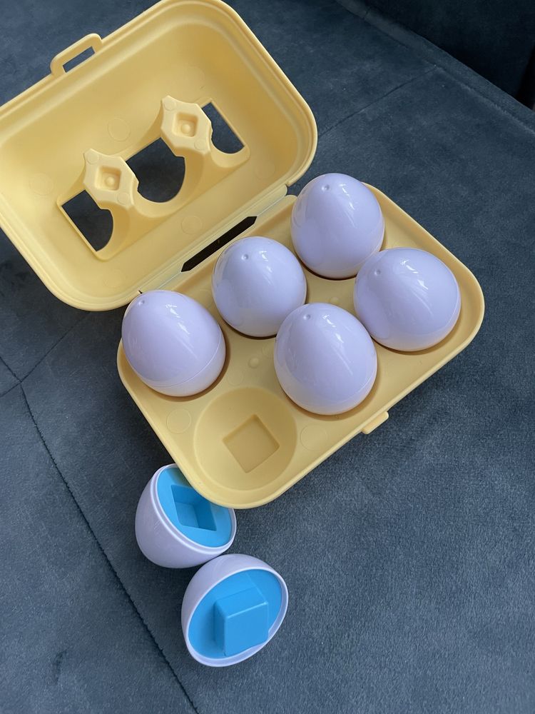 Układanka jaja Montessori eggs dopasuj kształty i kolory
