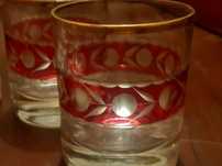 Copos whisky lapidados