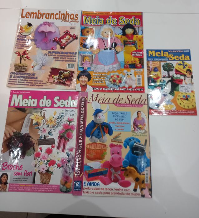 Revistas de artesanato e costura