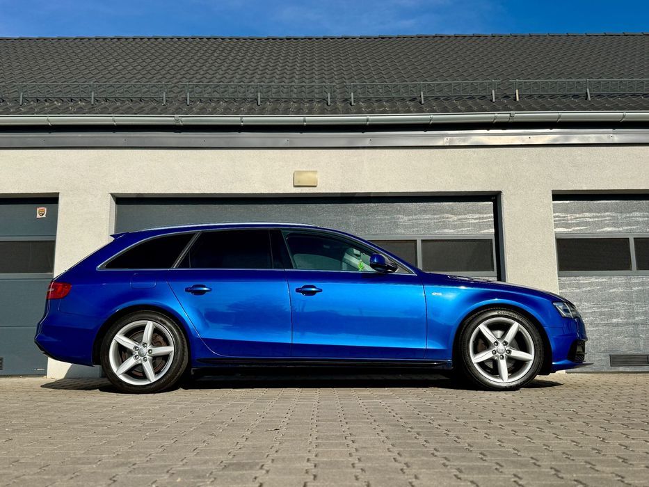 Audi A4 Avant Audi A4 B8 150KM Quattro COMPETITION 2x S-Line SepangBlau PIĘKNY VIDEO