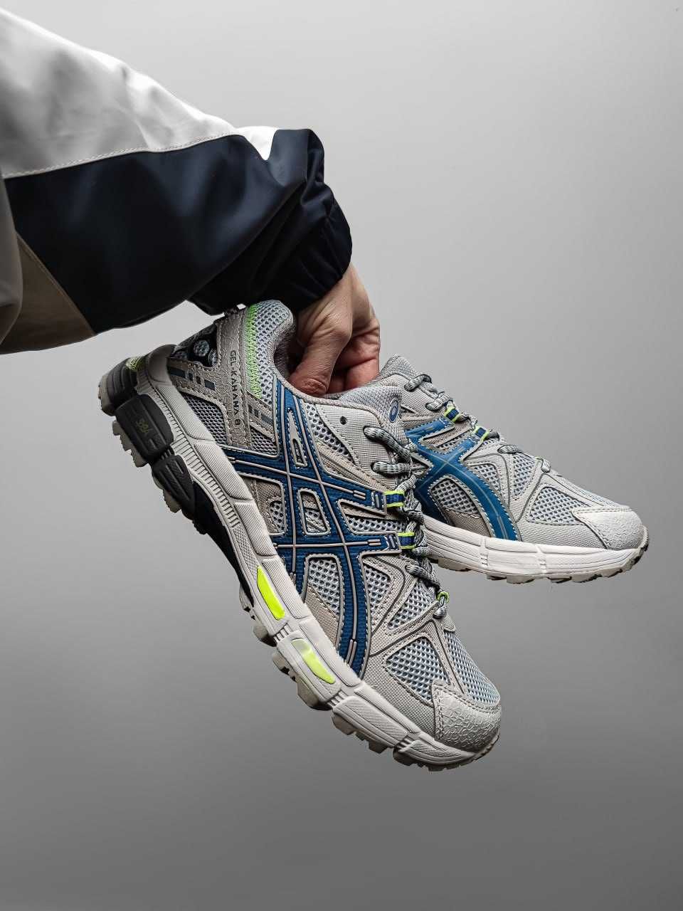 ТОП ПРОДАЖ! Asics Gel Kahana 8 Silver 41 42 43 44 45 46 асикс кросовки