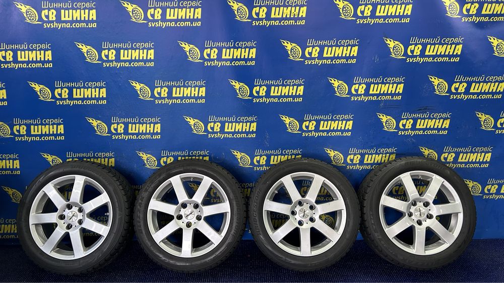 Диски 5x120 R17 Autec BMW 3 з шинами Bridgestone 225/50R17