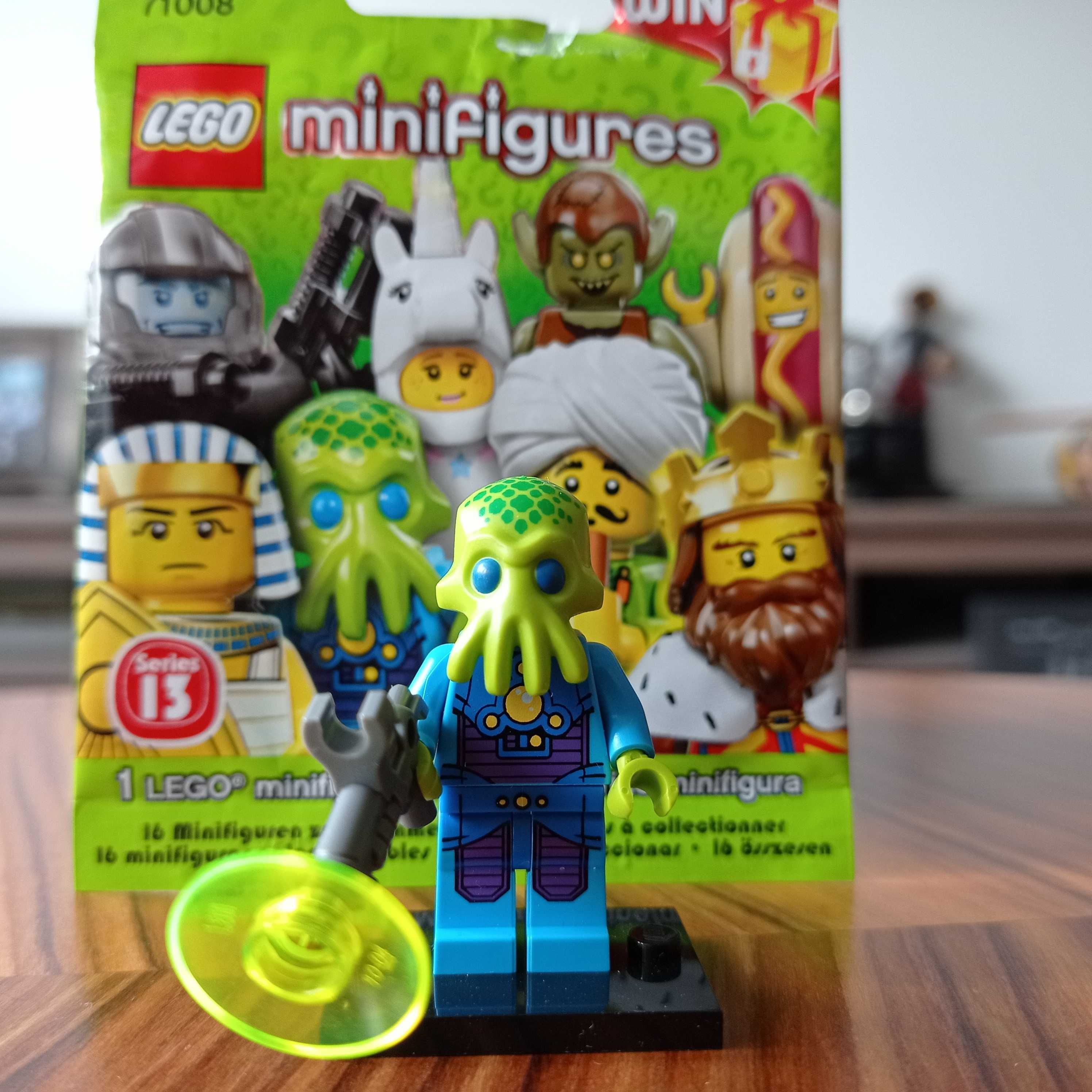 LEGO Kosmita Alien Obcy Space figurka ludzik minifigures figurka