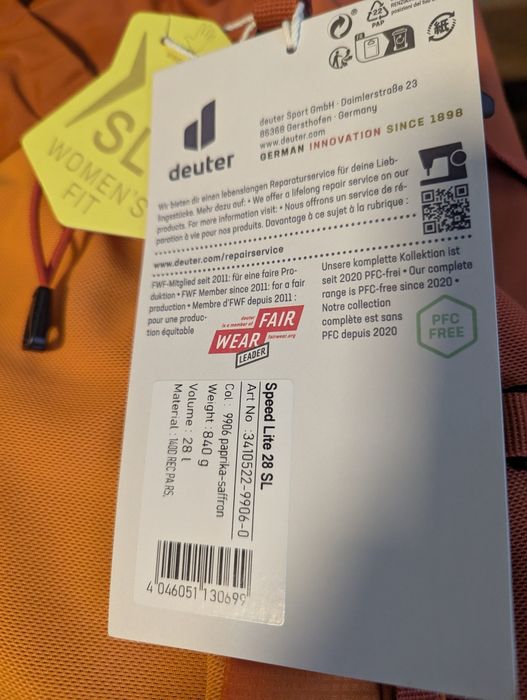 Plecak Deuter Speed lite 28 SL