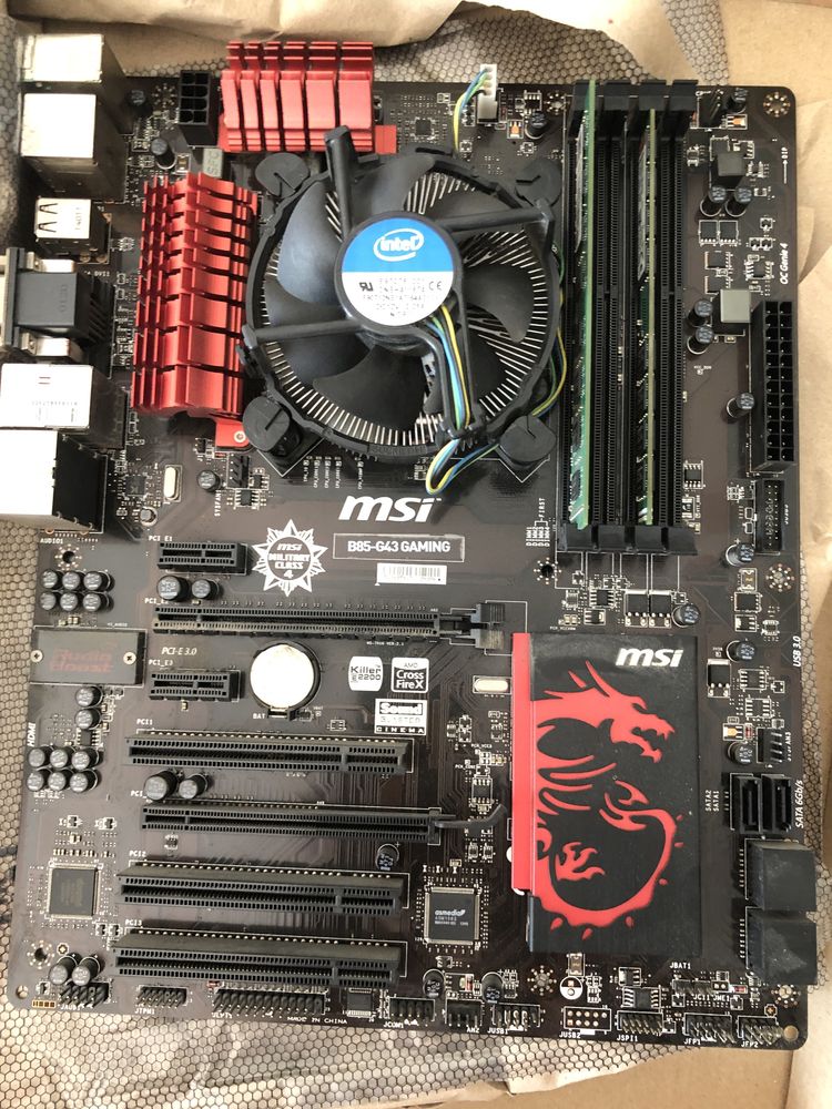 Motherboard MSI B85-G43 Gaming