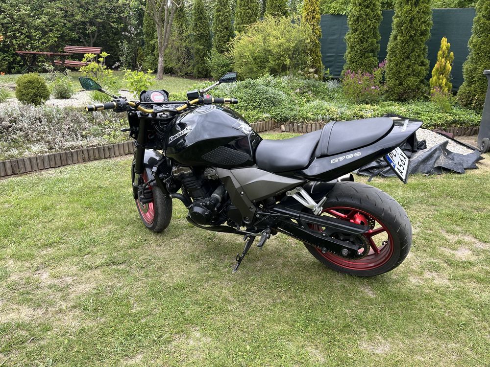 Kawasaki Z750 zarejestrowany na A2