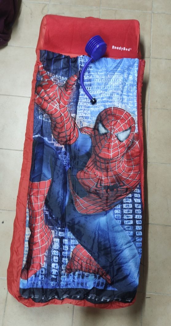 Cama colchão Spider man