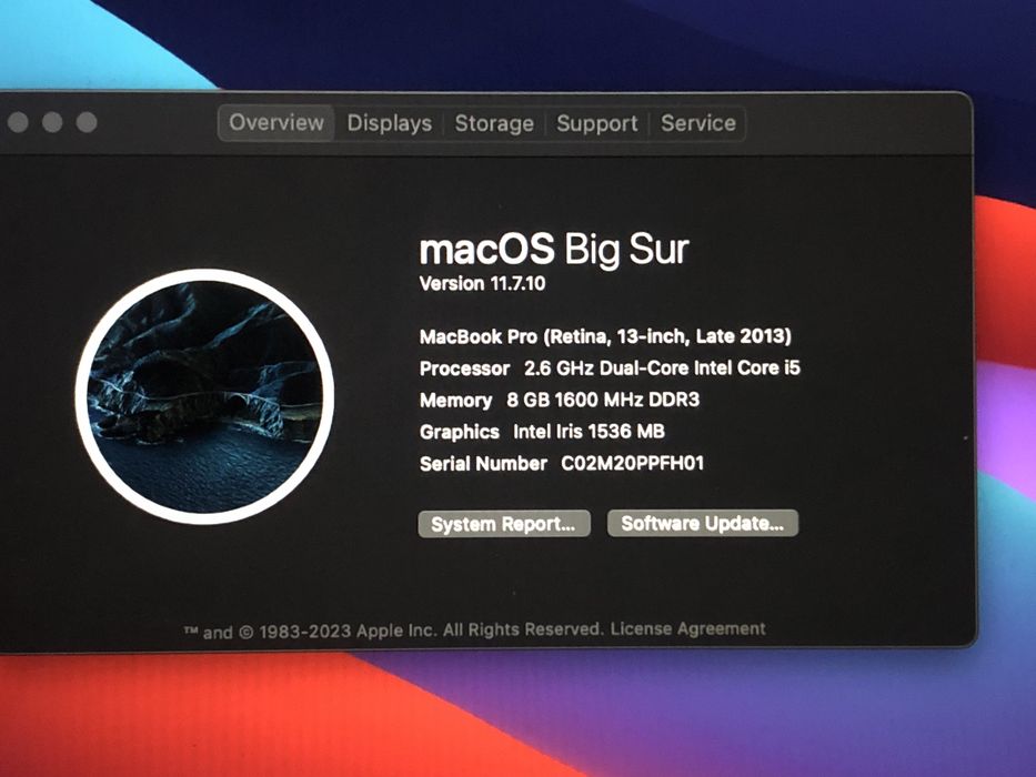 MacBook PRO 2013 13”