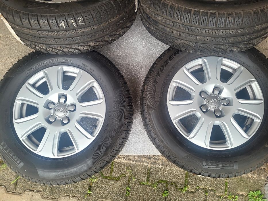 Alufelgi AUDI Q3 6,5Jx16, ET33, 5x112, CAŁE KOŁA
