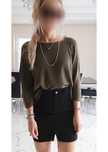 Sweter damski khaki Reserved LATO 2024