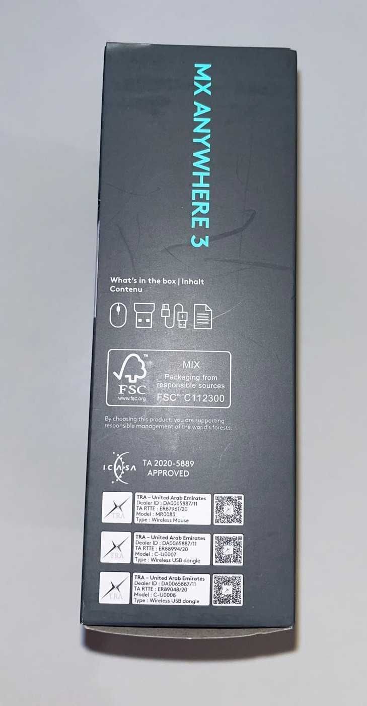 Mysz bezprzewodowa Logitech MX Anywhere 3