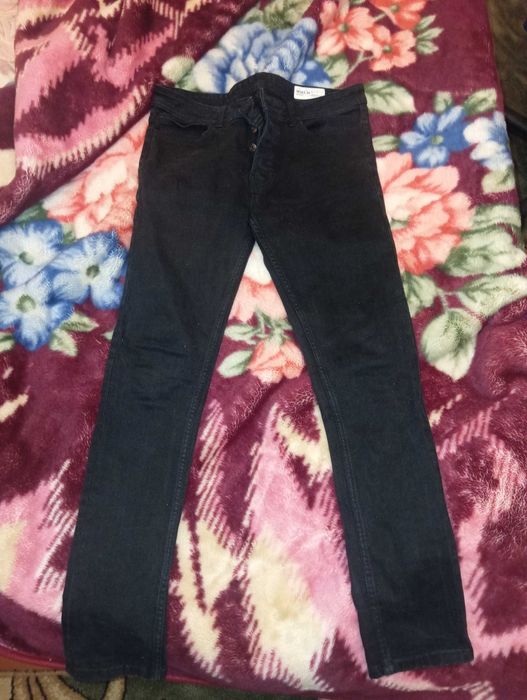 Джинси Skinny чорні w34 L34