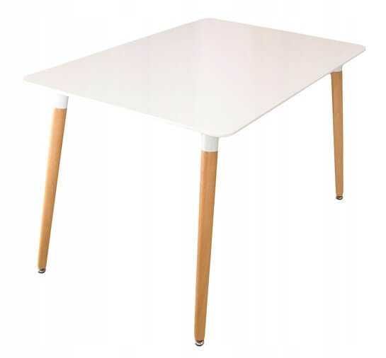 WYPRZEDAŻ STÓŁ BERGEN 100cm 120cm 140cm 3 KOLORY kuchnia Skandynawski
