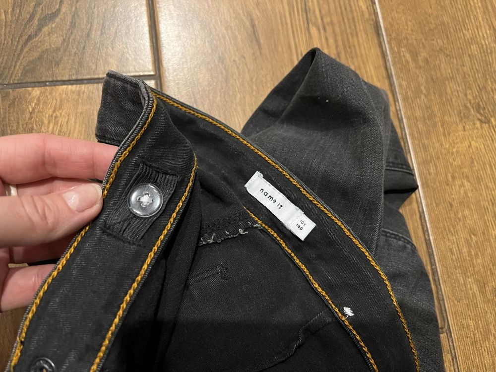 Jak nowe suoer stan Rurki jeansy legginsy r 140 Name It stretch