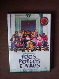 filme dvd original - feios porcos e maus - novo