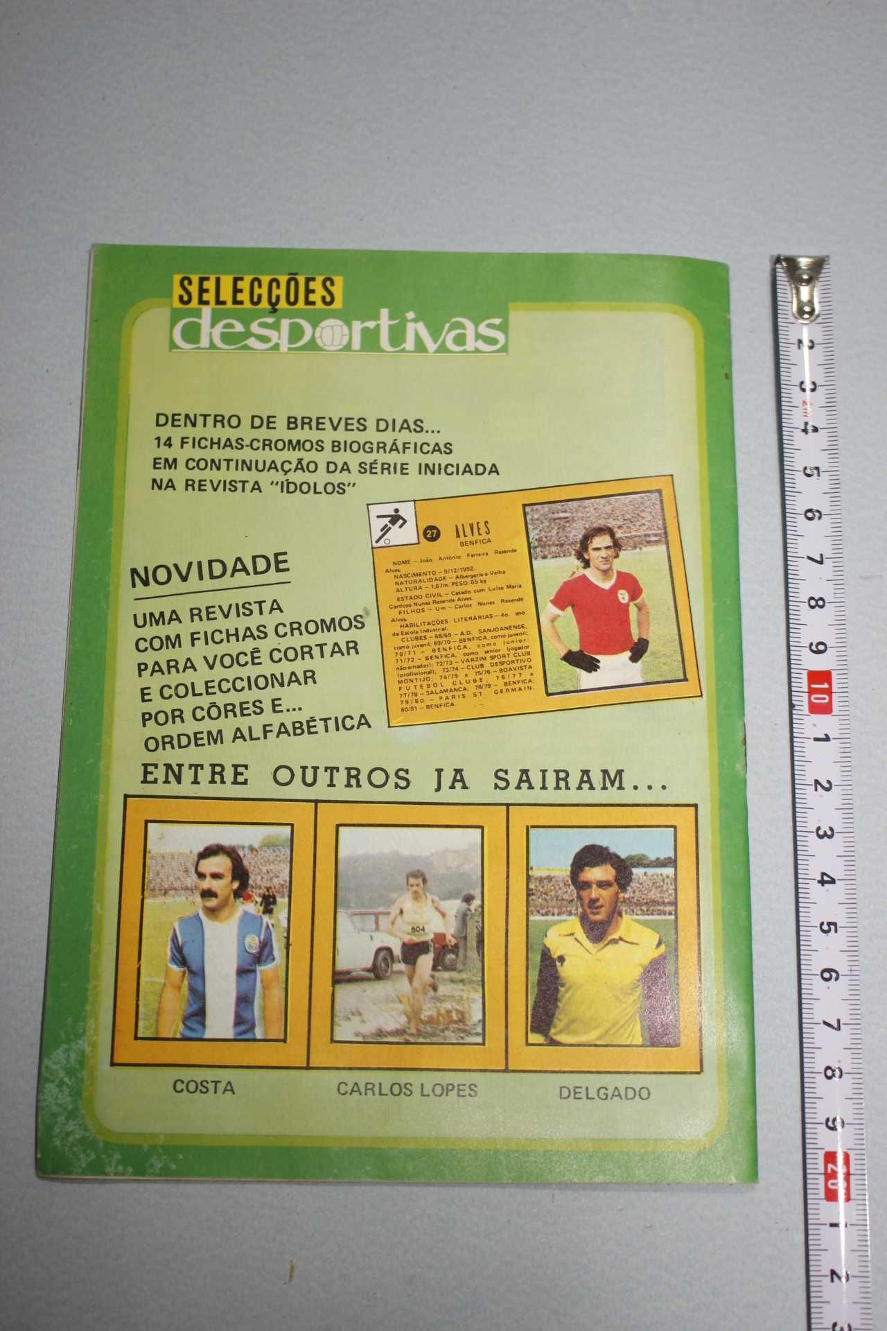 Revista - Idolos 1981 - Maradona - Poster FCP Porto - Futebol