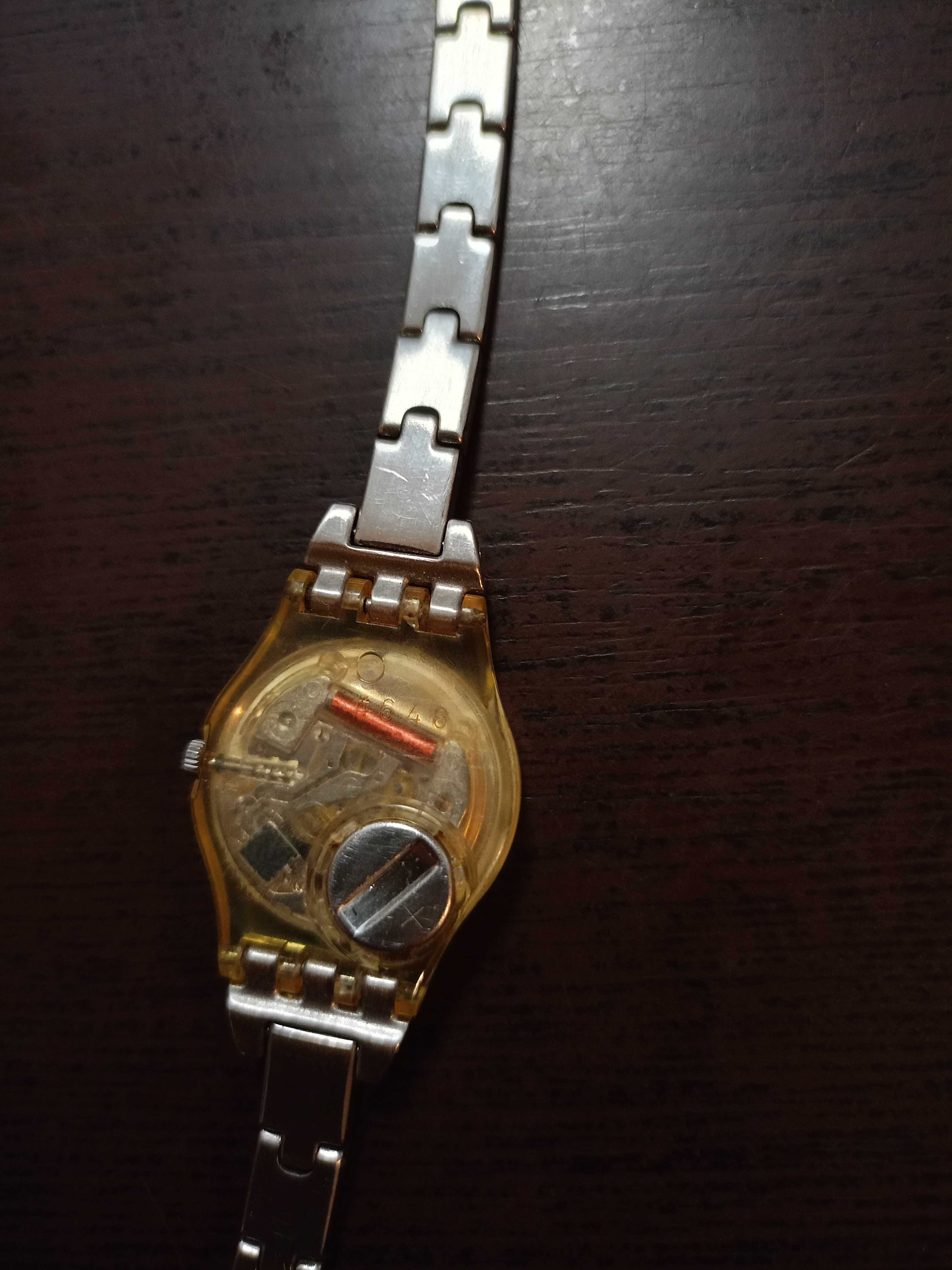 Винтажные редкие женские часы Swatch LK276G FALL OF LEAF