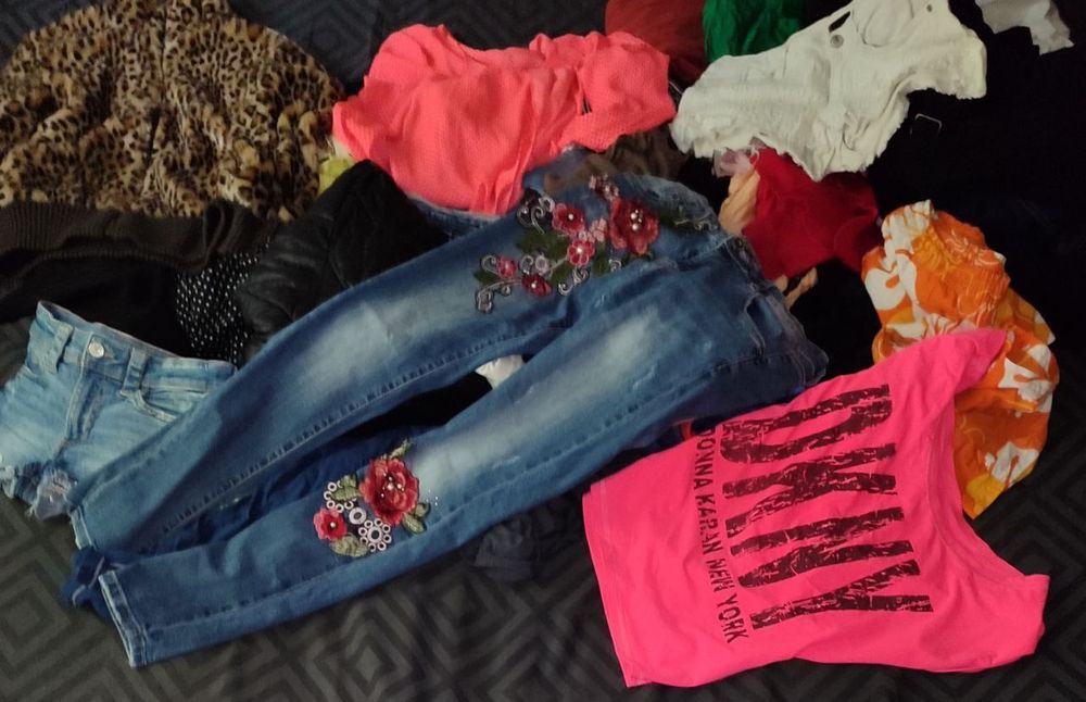 Огромным лотом 65 шт женская одежда