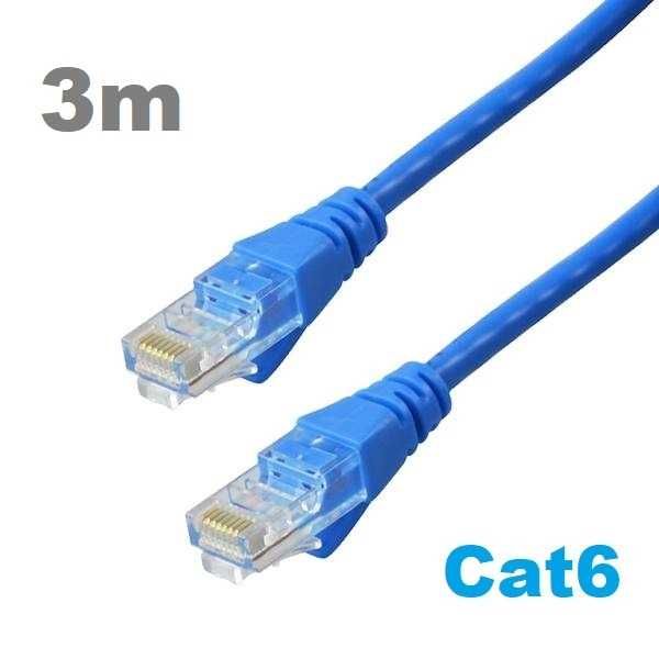 Kabel sieciowy LAN Ethernet RJ45 UTP 3m Cat6 * Video-Play Wejherowo