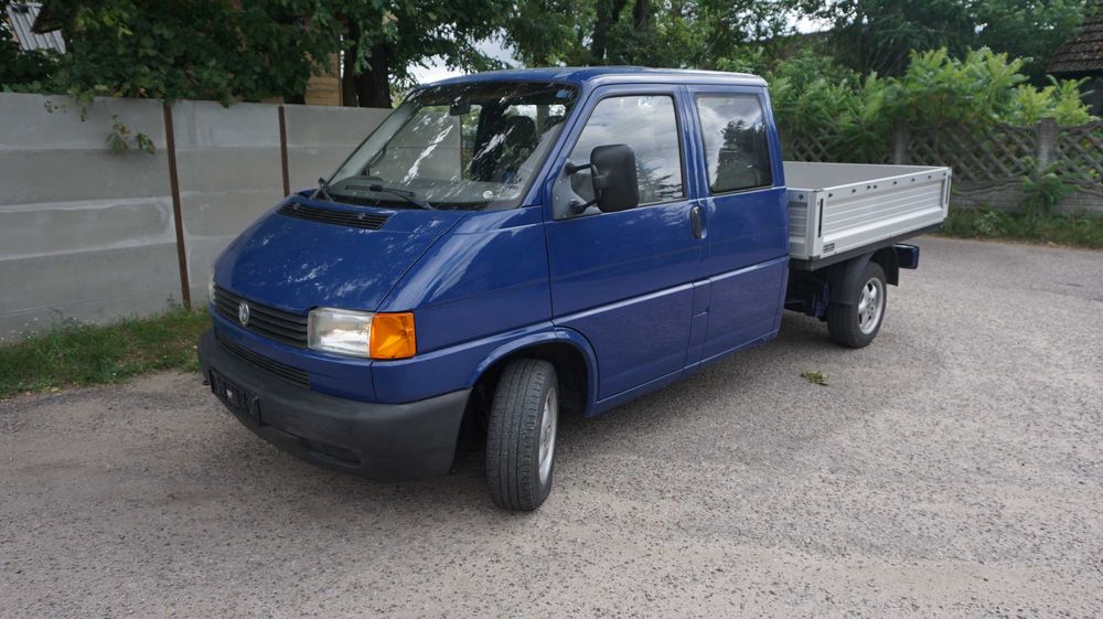 VW T4 Doka Brygadówka transporter 2.5 Benzyna niski przebieg 150tyś
