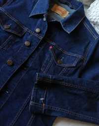 Levi's oryginał nowa granatowa kurtka katana jeansowa jeans S/M M