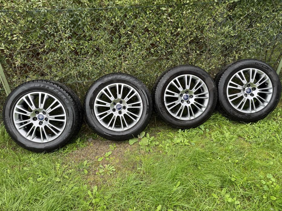 Koła zimowe alufelgi 5x108 235/55r17 ford kuga s max galaxy