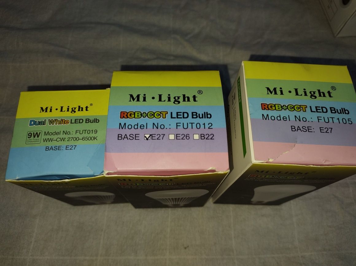 Mi-Light RGB+CCT, Dual White LED Bulb zarowka