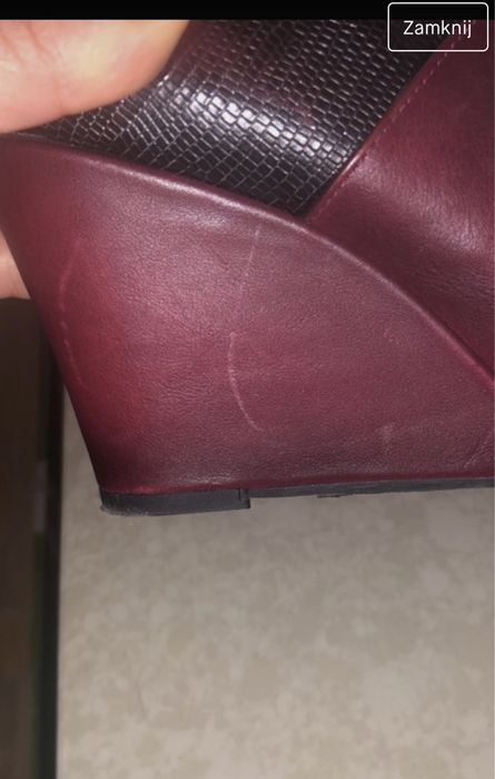 Botki skórzane Lanqier r. 40