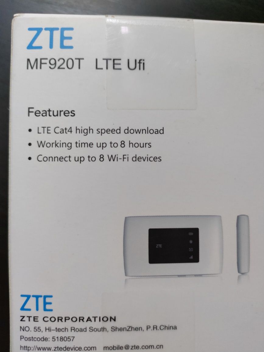 ZTE mf920t mobilny router/internet hdspa+