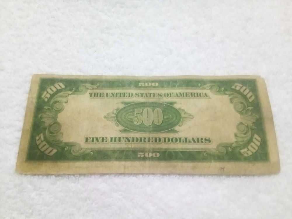 500 dólares americanos de 1934
