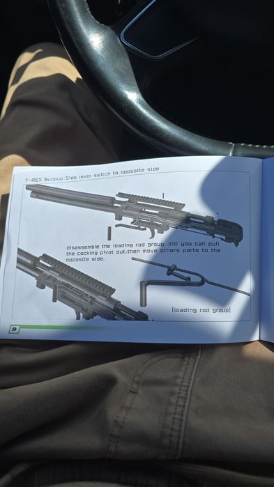 Pcp Snowpeak artemis t-rex bullpup 5.5