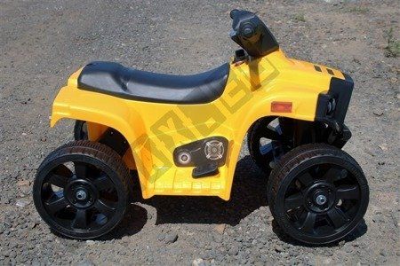 Mini Quad BJC912 na akumulator, ŻÓŁTY, Wyprzedaż